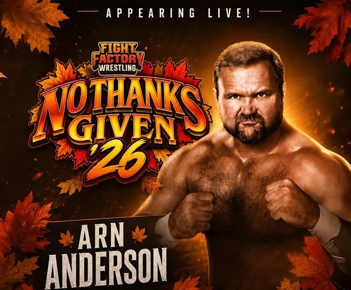 No Thanks Given '26 — Arn Anderson appearing live