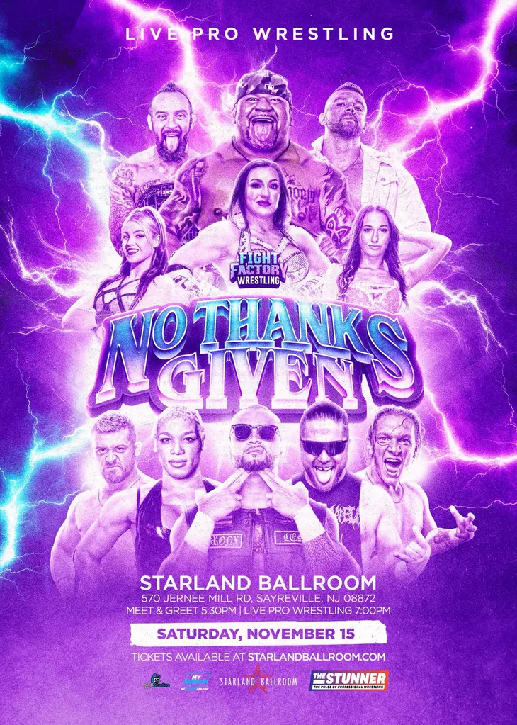 No Thanks Given '25 poster