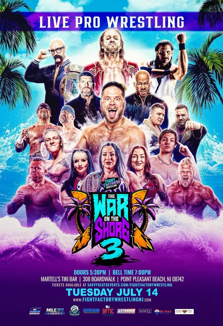 War On The Shore 3 poster